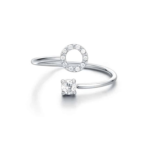 Anello Brand Donna Personal Cristalli in Acciaio 02RG002O - 02RG002O